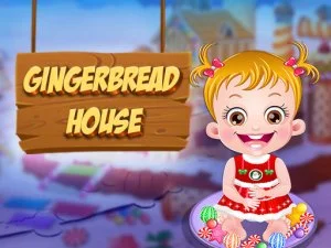 Baby Hazel Gingerbread House